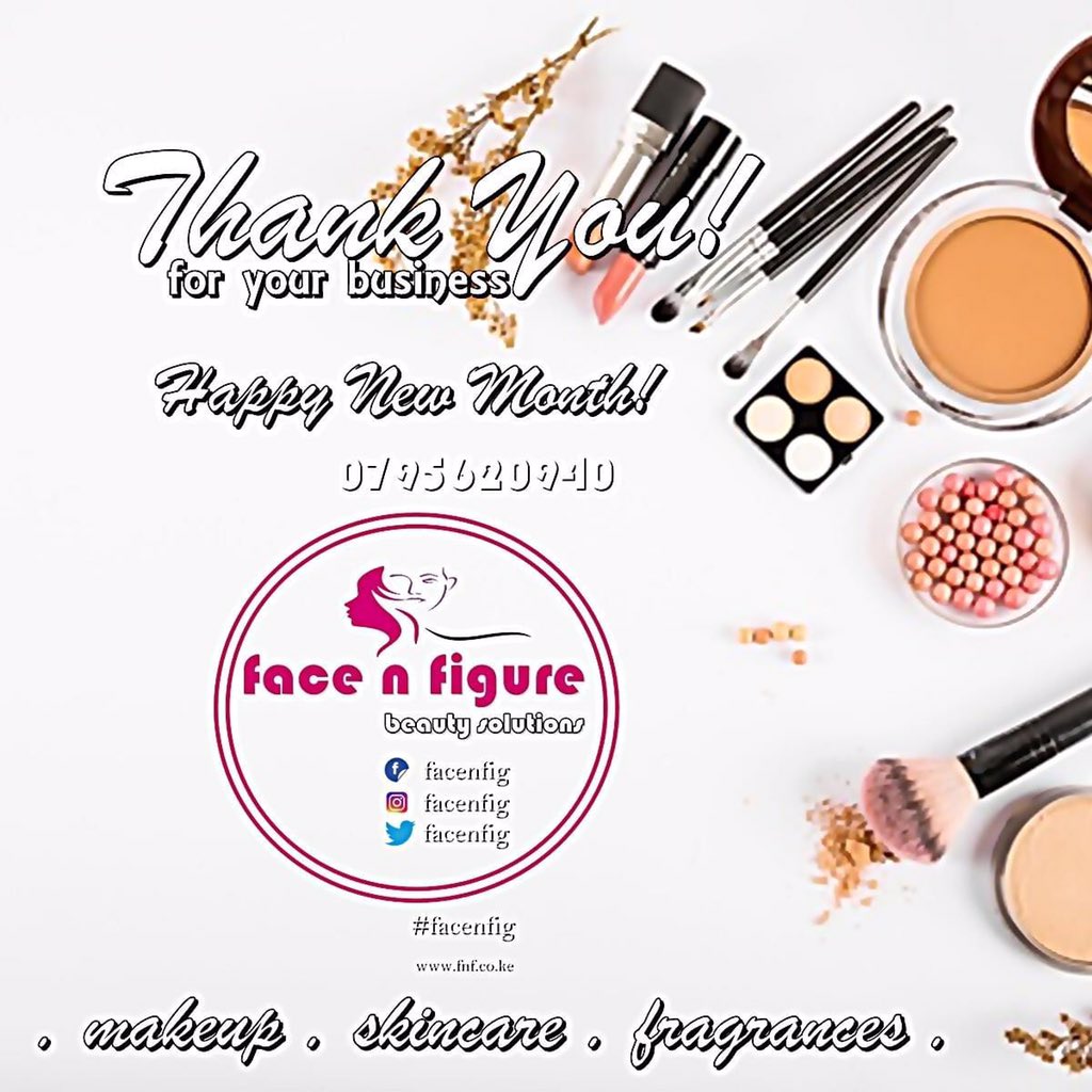 facenfig's tweet photo. Thank you for being our valued customer, for patronizing our products and for the opportunity to serve you. Truly, it is our pleasure. Our store remains open at Peodesy Plaza off Katani Road in Syokimau and phone 
number 0795620940. Happy New Month!  
#facenfig https://t.co/KhI18B96oy