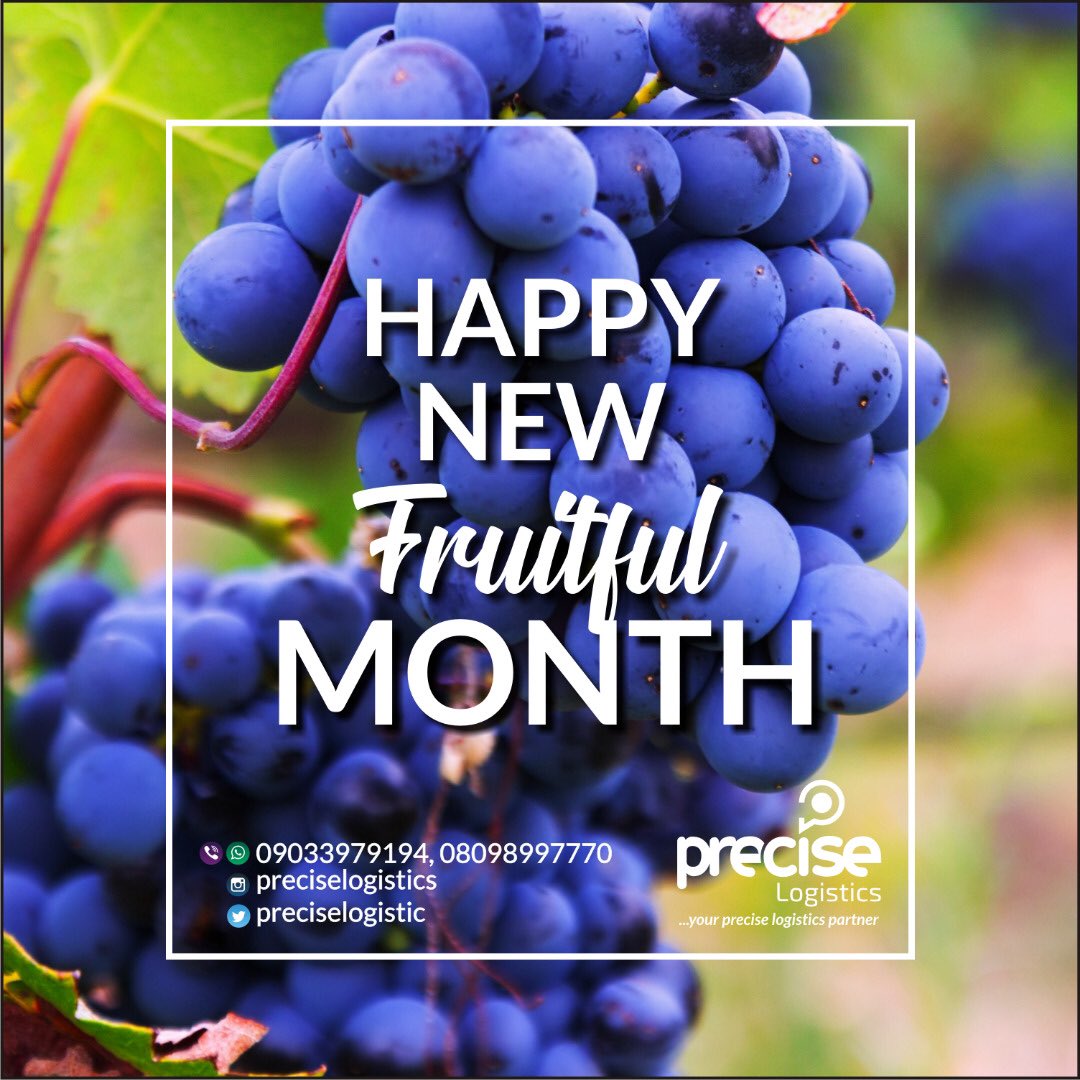 PreciseLogistic's tweet image. Happy New Month Everyone.

May this new month be filled with Happiness and opportunities.

#PreciseLogistics #Delivery #Lagos #August #August1st #August2020 #Nigeria #AugustWish