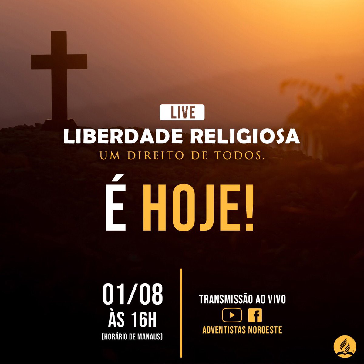 Vanders96558588's tweet photo. Live com um tema relevante para os dias atuais. Não fique de fora, assista!!! https://t.co/W4AD6a25EI
