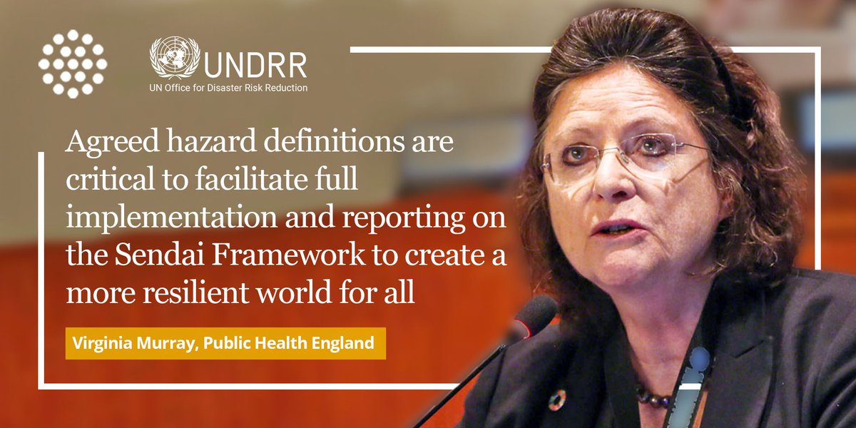 This new report classifies over 300 types of hazard across the extended range of risk identified in the Sendai Framework
bit.ly/2CPQBJ2
