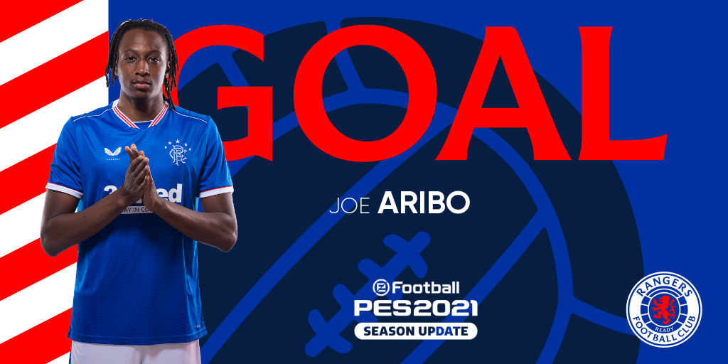 RangersFC's tweet photo. 49' GOAL! @James_Tavernier with a perfect delivery from a corner and @J_Aribo19 is at the near post to send a header into the back of the net | 3-0 https://t.co/Zd2XQgeVFU