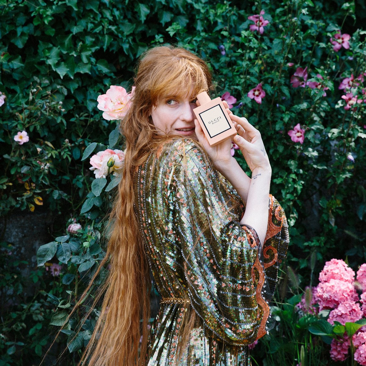 gucci bloom florence welch