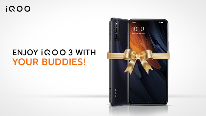 IqooInd's tweet photo. Double up on fun with iQOO referrals! Refer iQOO 3 to your friends & get R1000 vouchers as well! #ReferEarnRepeat #iQOO
Sign up today with https://t.co/IXP5nrAbIq https://t.co/89tG0ouC3N