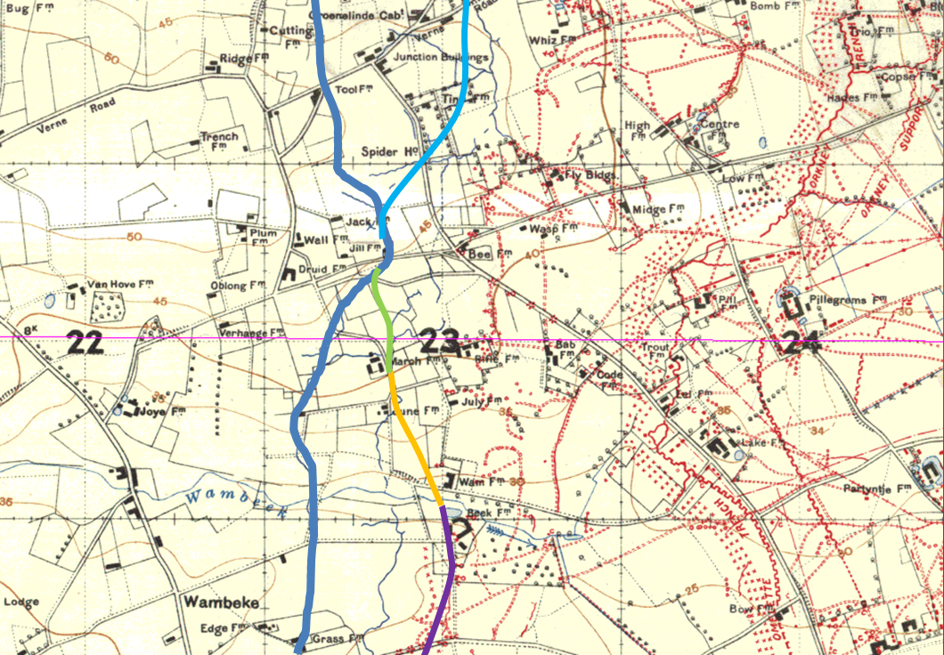 By the end of the day the line had stabilised while the weather had deteriorated even further. The 8th Lincolns were relieved, and the job of consolidating the new line and, where possible, retrieving the wounded fell to another battalion.