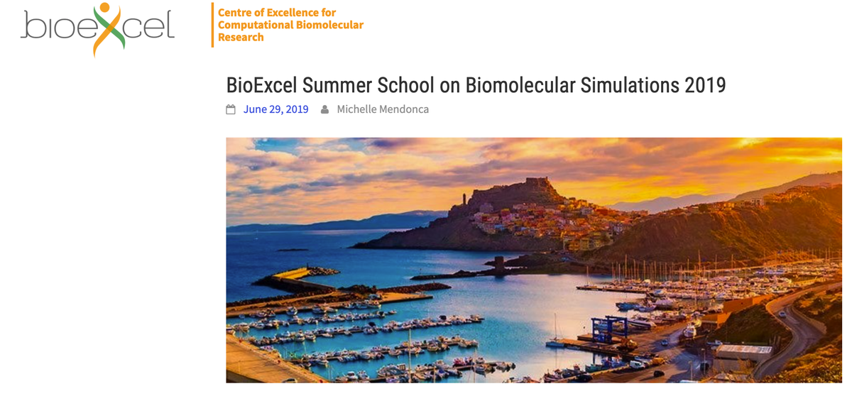 tandon_himani's tweet photo. Special thanks to @EMBO #EMBObiomol 2018 & @BioExcelCoE summer school #BioExcel2019 where I got the opportunity to learn from experts and discuss my work, which helped alot during manuscript preparation & peer-review. I strongly recommend these courses to young researchers. https://t.co/wdicqGAZeD