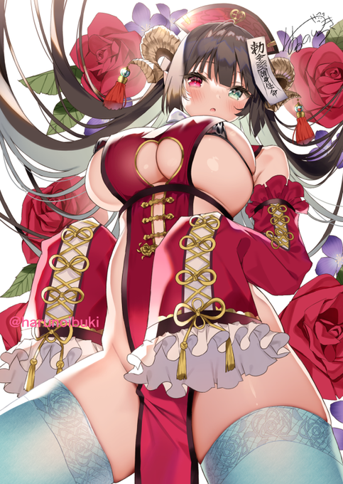 #おっぱいの日
サキュバスと悪魔キョンシー 