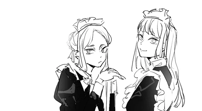 研磨くんと日向くんのメイド服落書きしてたんだけどさああ
ああああ

ああ
おわかりいただける???お顔全くいじったないの
カツラ被せただけなのに…完成しとる…

なんなのよこの2人ァ 