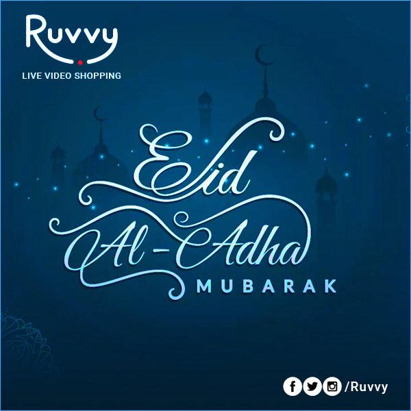 ruvvystore's tweet photo. May this auspicious day bring peace, happiness, and prosperity to everyone. 
Eid-Al-Adha Mubarak! 💫 

#Bakrid2020 #Bakridmubarak #EidAlAdha #EidAladha2020 #Ruvvy #Livevideoshopping https://t.co/EIXe7lM8QQ