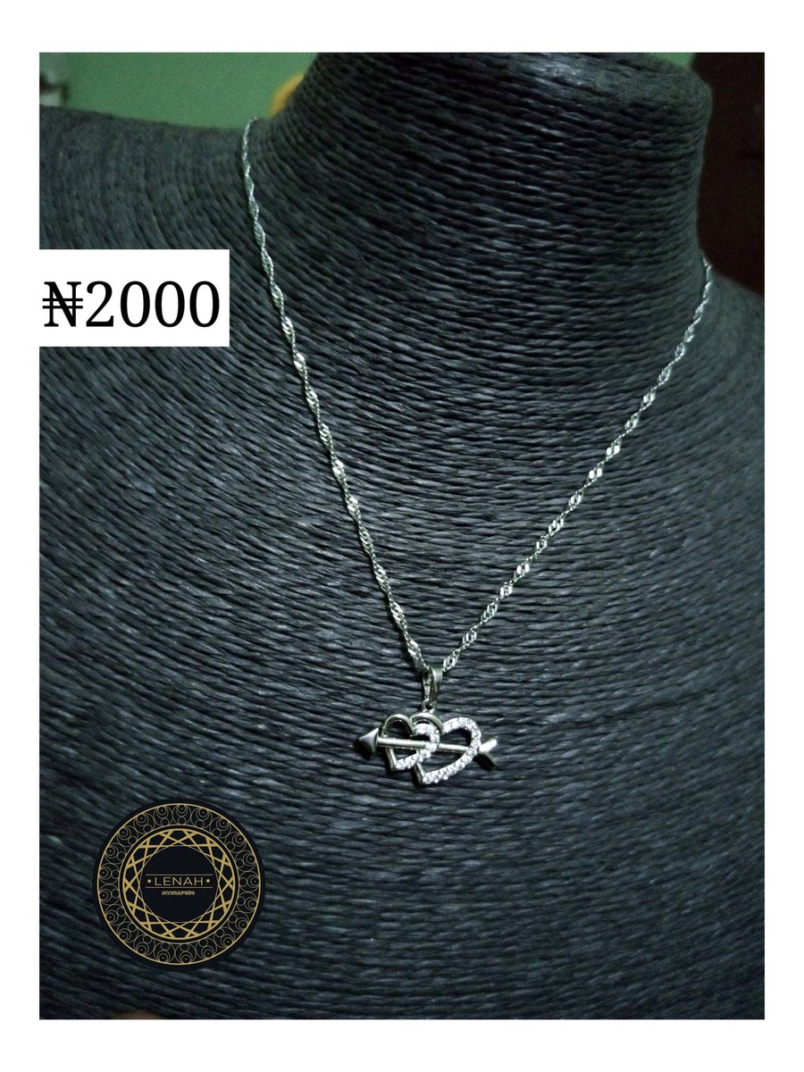 Non-tarnish steel chain & Cupid sterling silver pendant set. Available for outright purchase. 

#lagosjewelrystore #onlinestore #lagosgiftshop #lagosgiftstore
