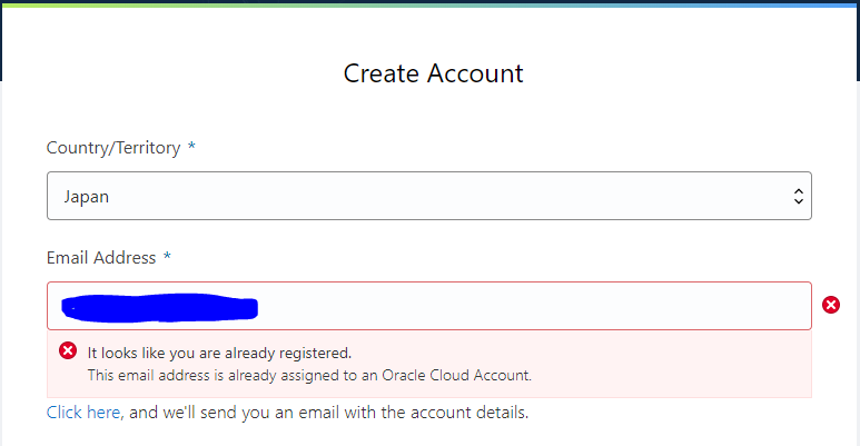 syanibyou's tweet image. #Oracle_Cloud でアカウント作成中にエラー出て詰んだ。
リロードしろ、との指示に従い、その流れで再作成しようとするもの、既に作成済みとか出る。(1枚目)
最初に作成手続きした時のパスワードでログイン試みるも失敗。(2枚目)
パスワード再初期化したら生JSON‥(3枚目)
 #oraclecloud