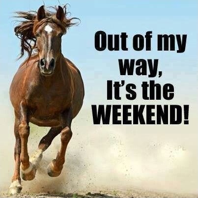 "Out of my way, it's the weekend" ow.ly/MyVl30qWT3o