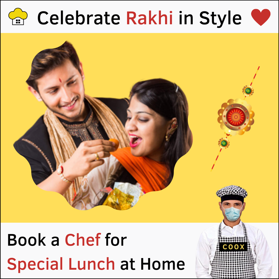 cooxonline's tweet photo. Pamper your Sister😘Enjoy Special Lunch at Home👨‍🍳

#COOX #PrivateChef #SpecialLunch #Rakhshabandhan #HomeService

Book Now: https://t.co/gazKBIqLWi https://t.co/uRykJMeQKW