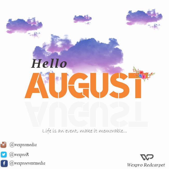 The sky is full of abundance blessing to rain on us this #august to testify the glory of God...

We wish our lovely families HAPPY NEW MONTH .

Stay safe stay blessed

#newmonth #august #blessings
#girlfriendday #eventstyling
#eventplanning #naijaparty #naijaevents