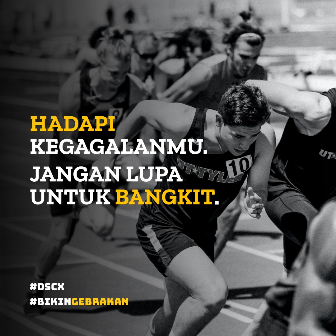 Diplomat_Sukses's tweet photo. Bukan hanya pemula, tetapi siapa saja bisa mengalami kegagalan. Dalam kegagalan jangan membuat Sobat terpuruk di dalamnya berlarut-larut. Sisi baiknya, Sobat dapat mengidentifikasi apa saja faktor kegagalan dan kelemahan. 

#BIKINGEBRAKAN #DSCX https://t.co/ztV55HlYr8