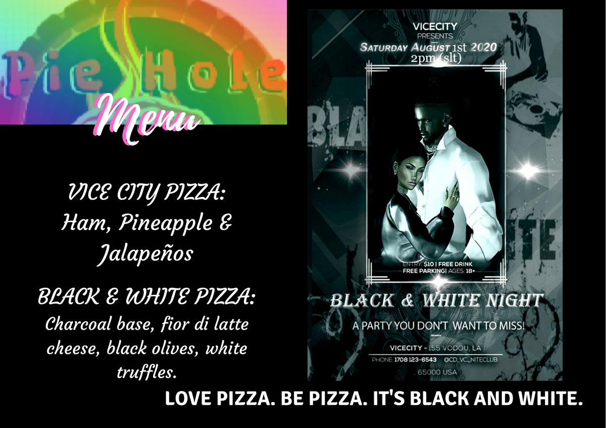 PieHole_Pizza's tweet image. You can't miss this one. It's:
A PARTY YOU DON'T WANT TO MISS!
Catered by 🍕🌈ℙ𝕀𝔼 ℍ𝕆𝕃𝔼 ℙ𝕀ℤℤ𝔼ℝ𝕀𝔸🌈🍕 ~ ℍ𝕒𝕥𝕙𝕚𝕒𝕟