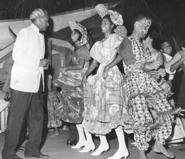 1964 “Midnight Masquerader” dance held at the Myrtle Bank Hotel in Kingston.