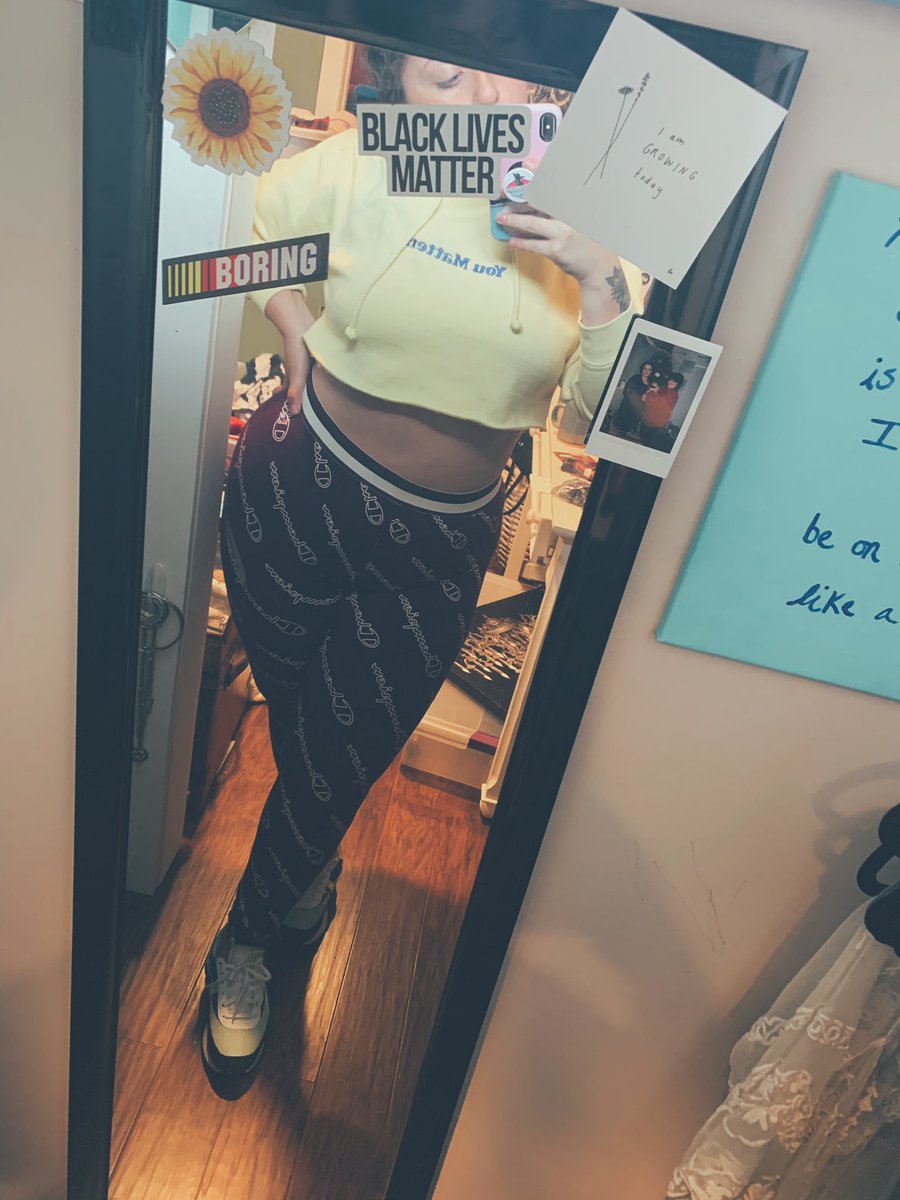 abbilowman's tweet photo. Decided to make my #YouMatter hoodie a crop and I 💛 it☺️ thank u @DemetriusHarmon for the reminder to me and to everyone who reads it https://t.co/kWSshZdDmr