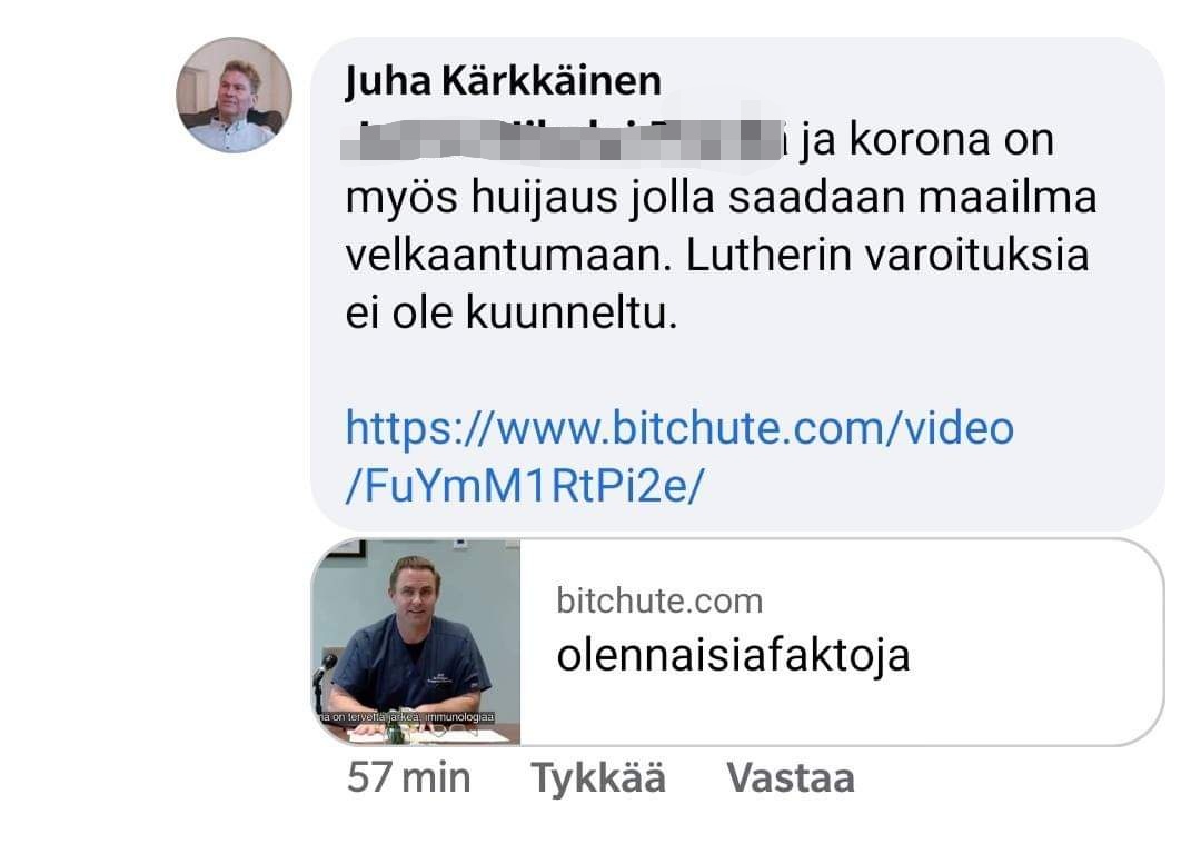 TiiaMaija's tweet photo. Kauppaketju Kärkkäisen omistaja Juha Kärkkäinen on laittanut taas fullhd natsivaihteen ja salaliittoteoriat tulille.

Älkää tukeko kyseisestä heppua taloudellisesti asioimalla Kärkkäisellä. Mitkä tahot tämän kanssa tekevät yhä yhteistyötä? https://t.co/xzxBIHC5tZ