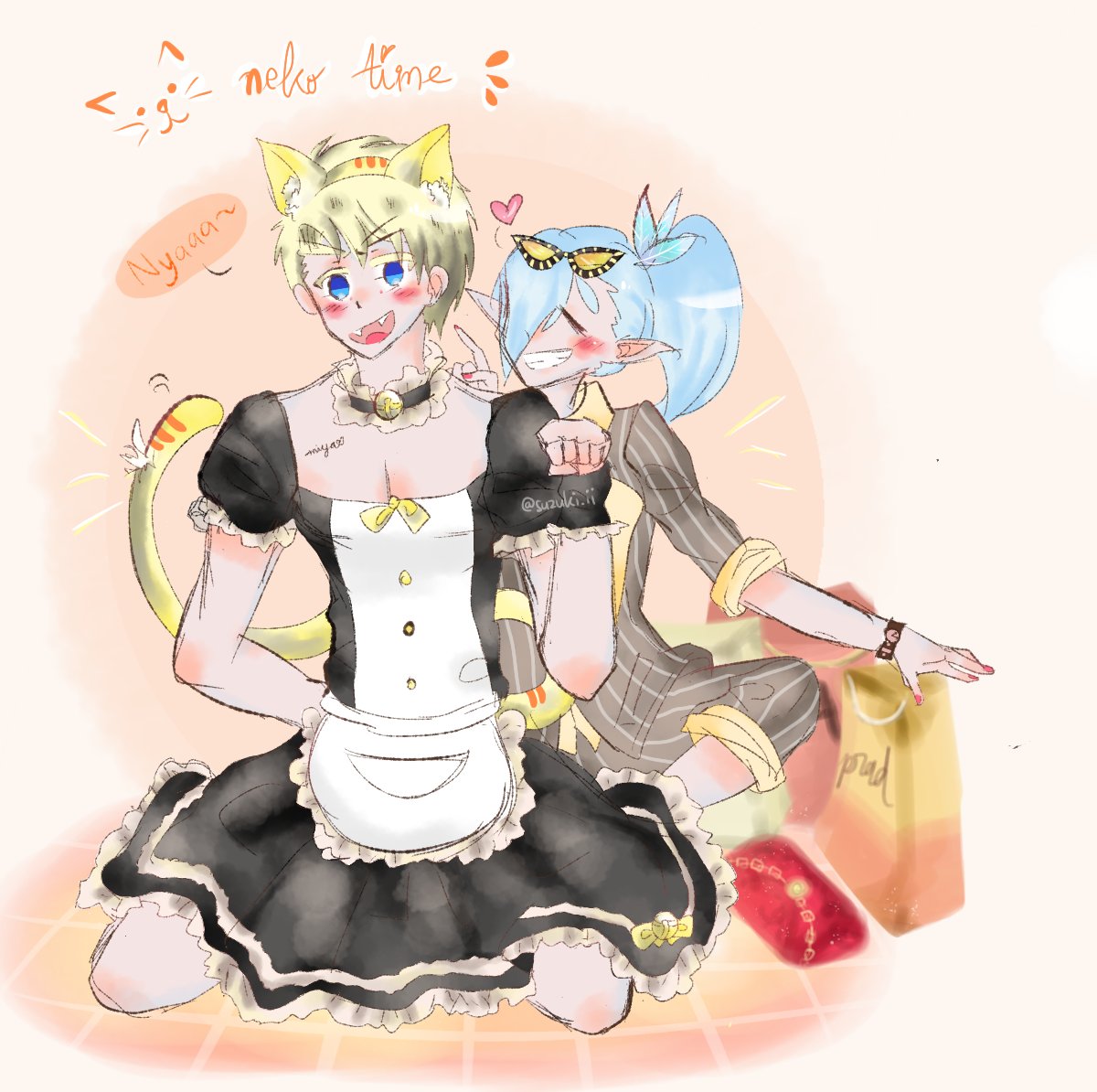 momorinella's tweet photo. 55555 master &amp; her neko maid 
#aluya #miyamlbb #alucardmlbb https://t.co/OQxlyOFoQ4