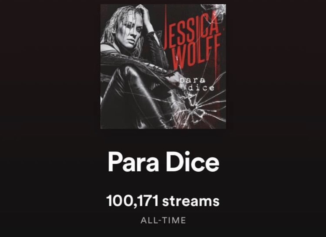 Metalapolis's tweet photo. Congrats to #jessicawolff for having 100k plus streams on #spotify for her latest album #paradise @Missjwolff @Spotify #metalapolis https://t.co/M6zFyFjaTs