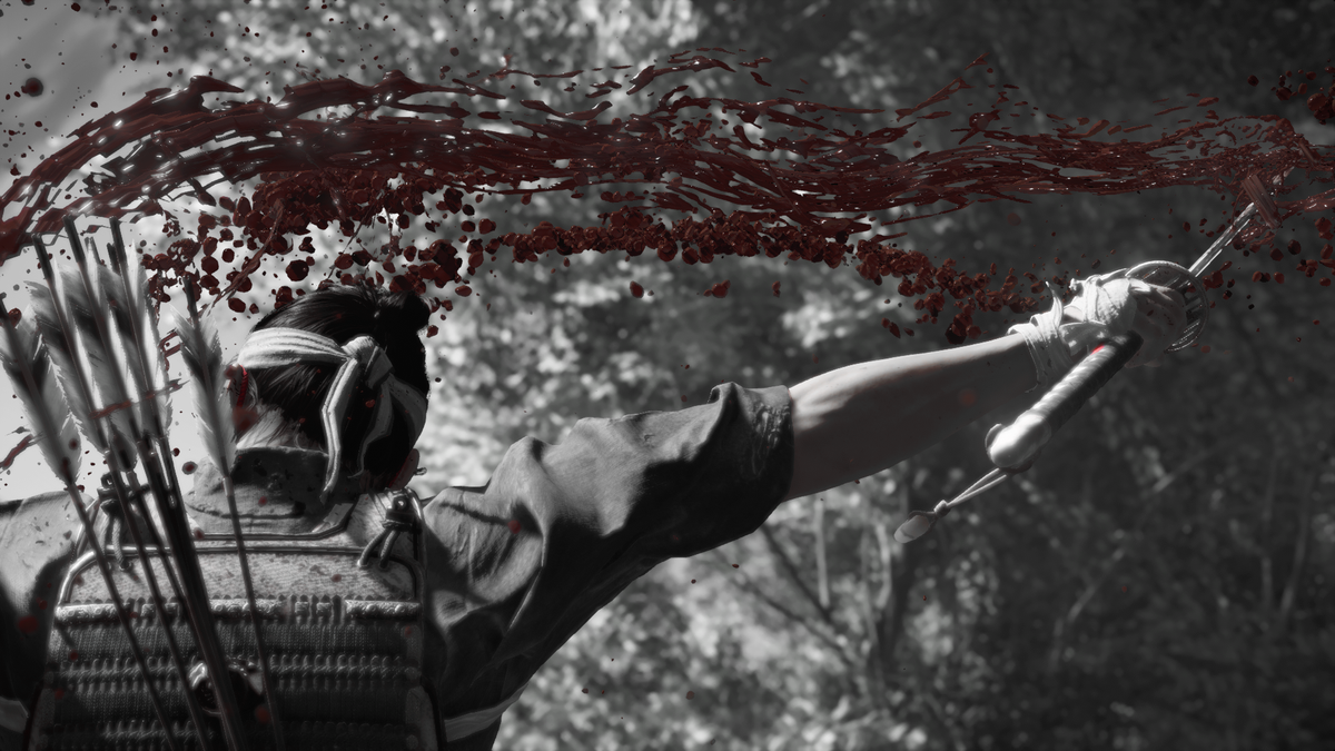 Rustpics's tweet photo. Been playing spooky samurai game every now and then. 
#GhostOfTsushima #PS4share https://t.co/KNLfPt3OUs