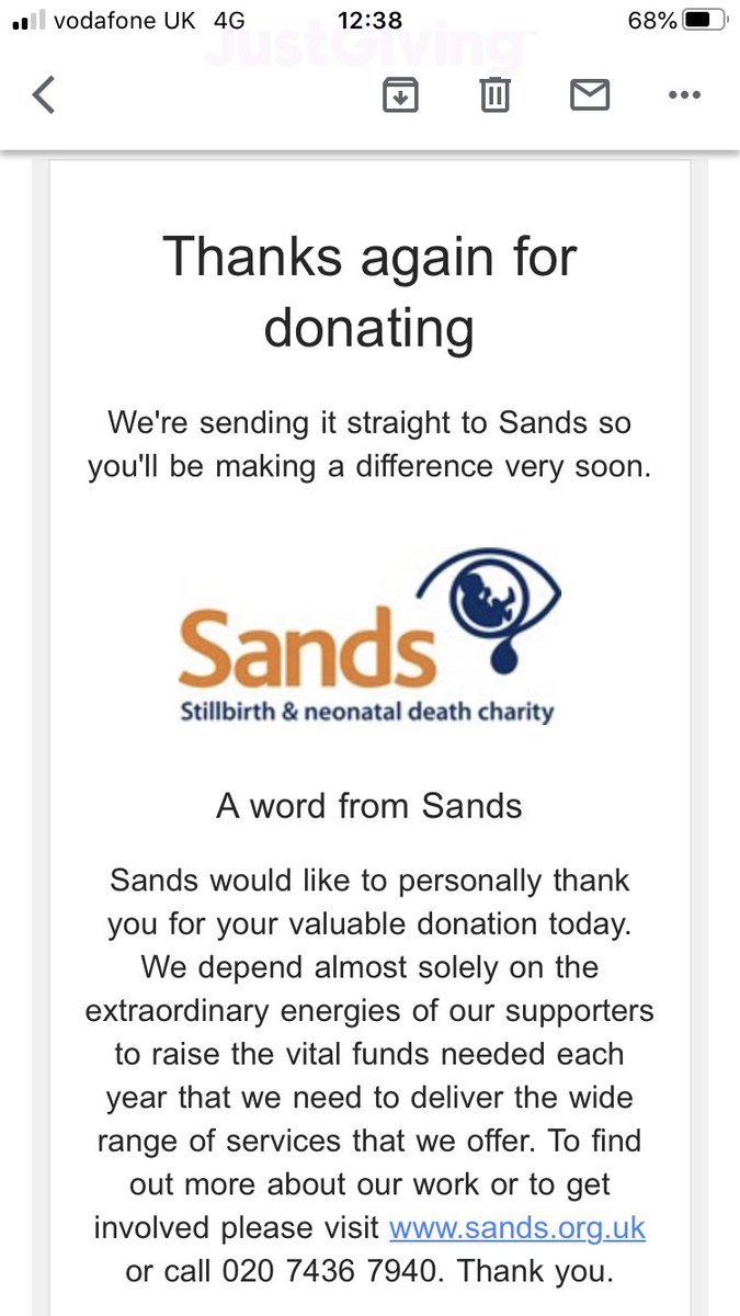 LesleyA16325048's tweet photo. #world5k number 16 completed for Sands Charity.
#sandscharity #sands_glasgow #breakingthesilence #stillbornstillloved. https://t.co/WeXJ9wFJrU