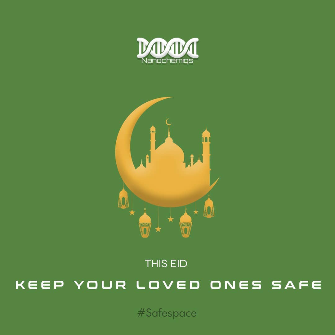 nanochemiqs's tweet photo. Today is the day to pray, love, smile, care and celebrate with dear ones and thank Allah for his kindness &amp; keeping us safe during these difficult time. #EidAlAdha Mubarak from team @nanochemiqs!

#maskforthenation #indianmask #atmanirbharbharat #makeinindia  #vocalforlocal https://t.co/cBB9seMrdZ