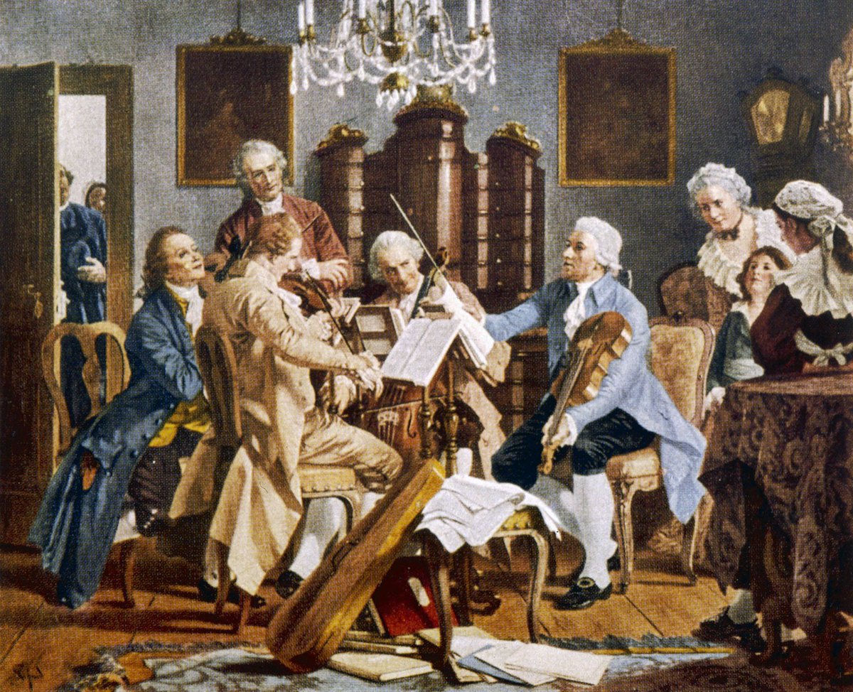 Haydn: Relied on the rich Esterházy family of patrons to pay his billsLudacris: Wrote and recorded his own CD as an independent artist, selling 50,000 at "$7 a pop"