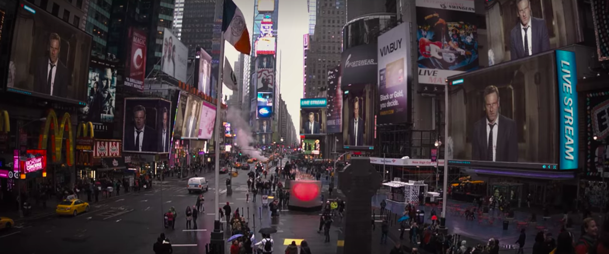 you know, the way times square has all those video screens to livestream execution videos??
