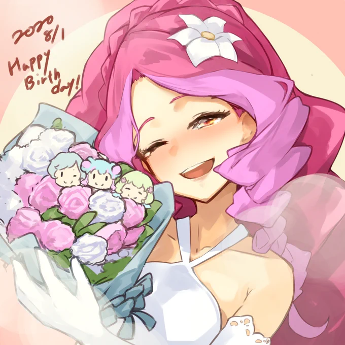お誕生日おめでとうございますエルザ様～!!????
#エルザフォルテ生誕祭
#エルザフォルテ生誕祭2020 