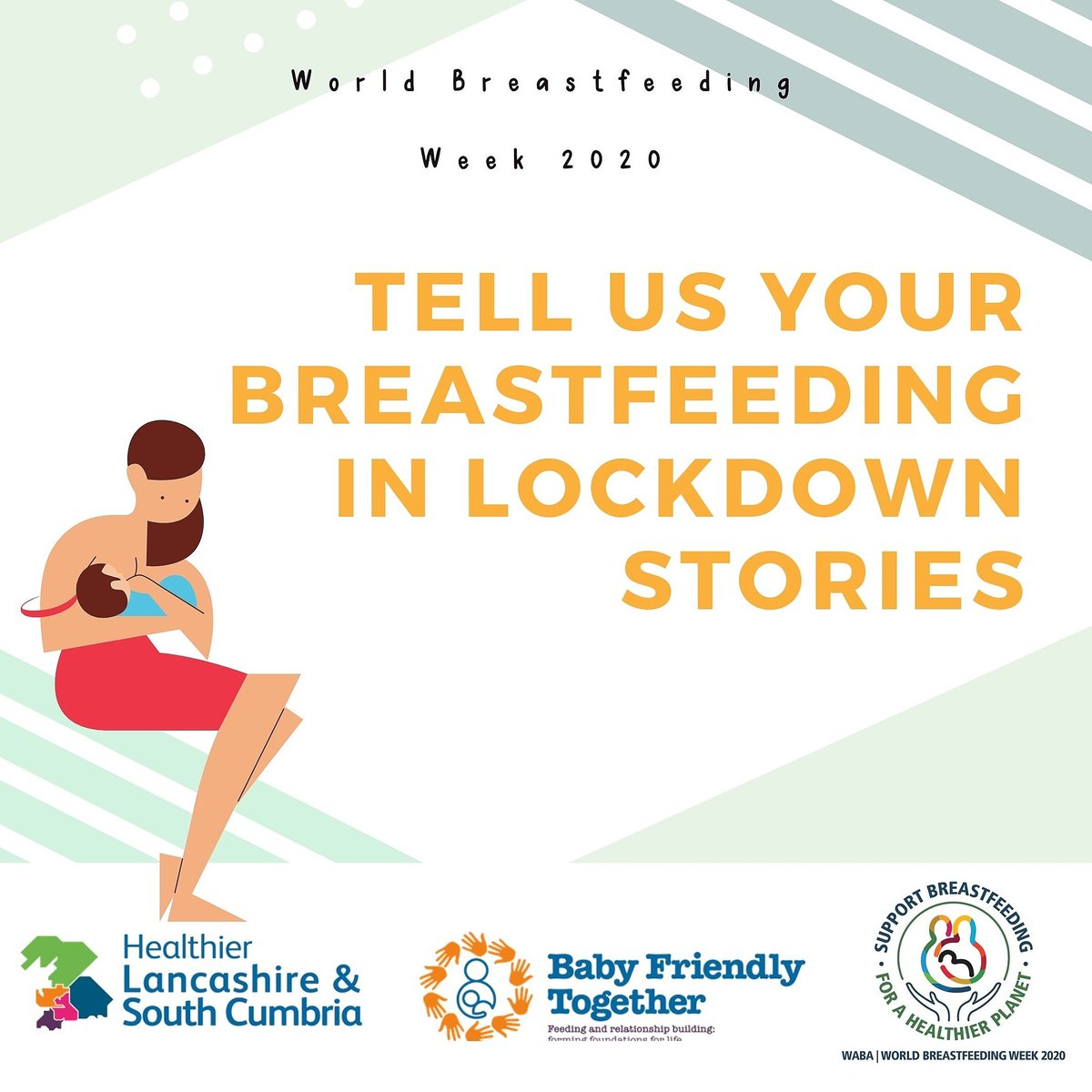 This World Breastfeeding Week, we want to start a conversation about breastfeeding support during Covid-19: the challenges, highlights and stories. Tell us your #BreastfeedingInLockdown stories. #WBW2020