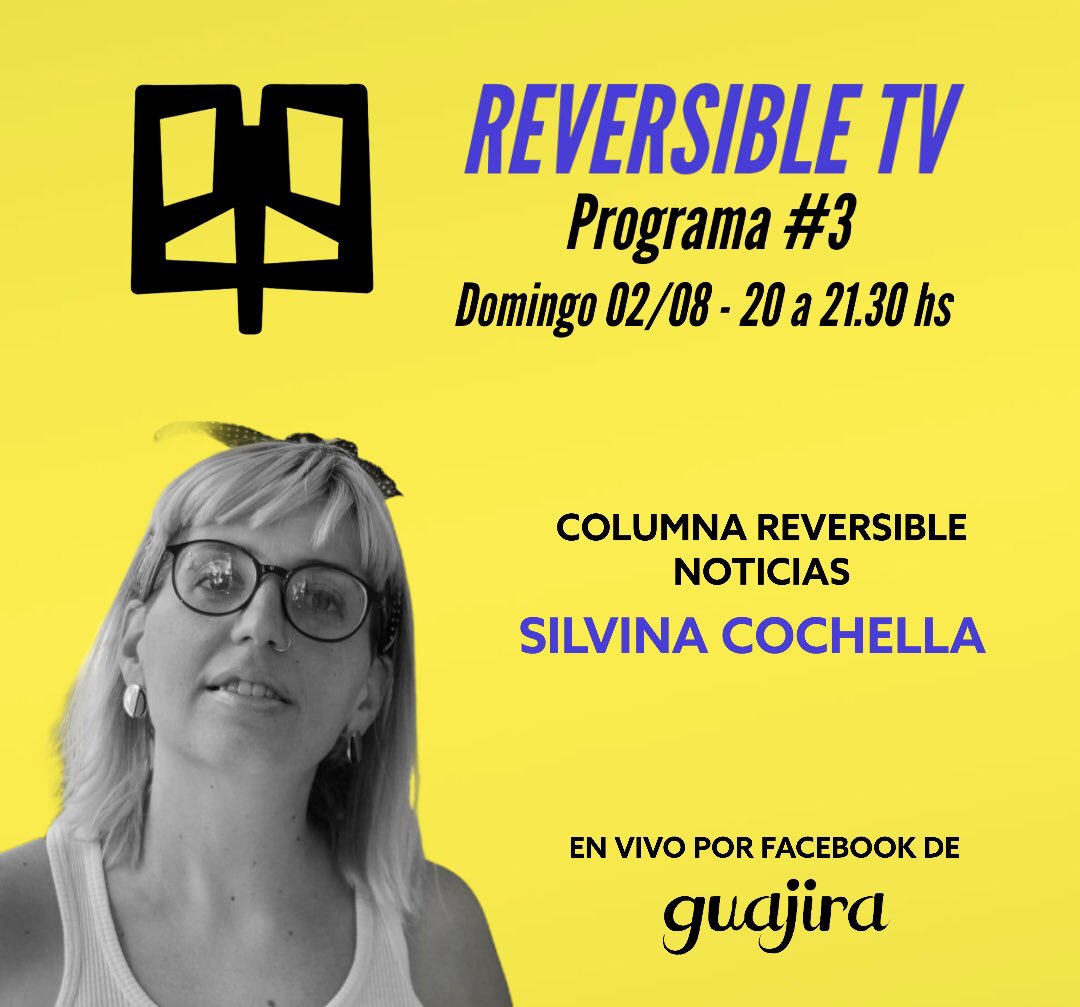 festireversible's tweet photo. Y la ya clásica y picante columna #ReversibleNoticias a cargo de @Silviclla! https://t.co/chCbKlidQX