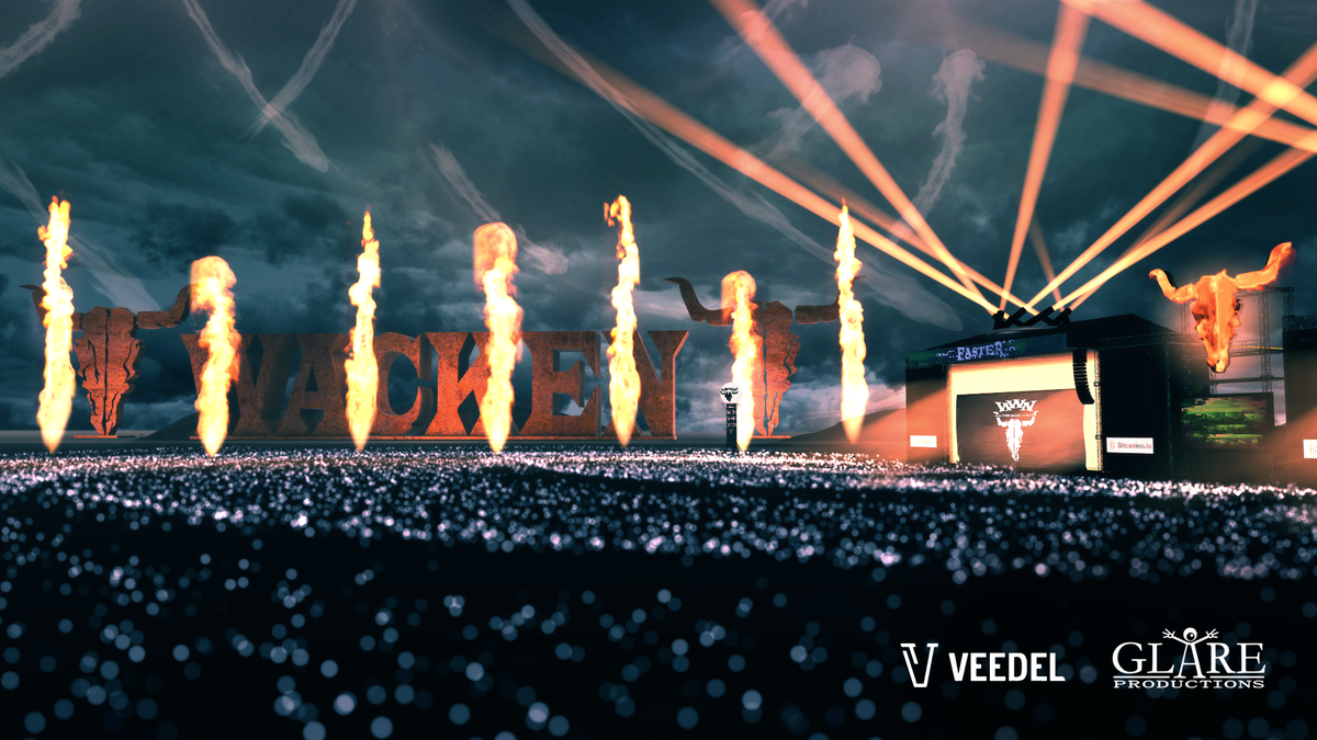 GlarePro's tweet photo. Glare Productions and VEEDEL.mediale.inszenierungen at the XR Stage for WACKEN:WORLD:WIDE ! @VentuzTech #WackenWorldWide #Wacken #dabei #realtime https://t.co/3sIY5MFQN6