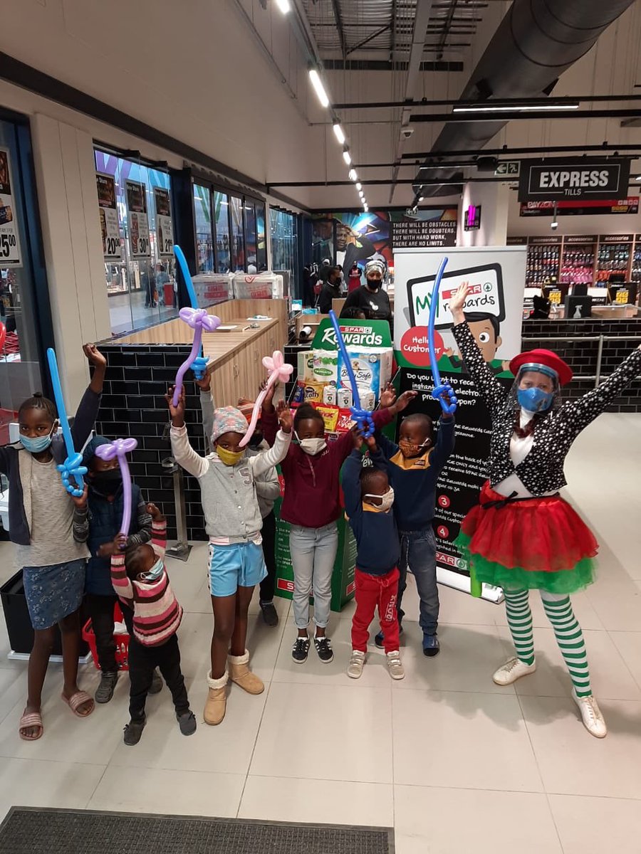 BStrawberrySA's tweet photo. We are still here!!!  #diepslot @SPAR #InThisTogether #buskers The opening of SUPERSPAR Diepslot this weekend.  Come meet the buskers. Incredible opening specials too https://t.co/pOXXRJaKjZ