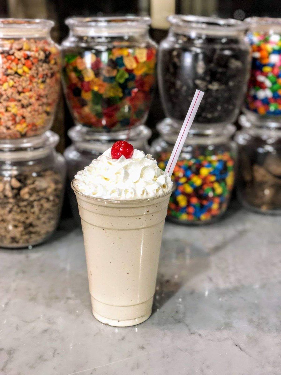 Retweet for a shot to win a free milkshake! Must be local. Must love milkshakes :)