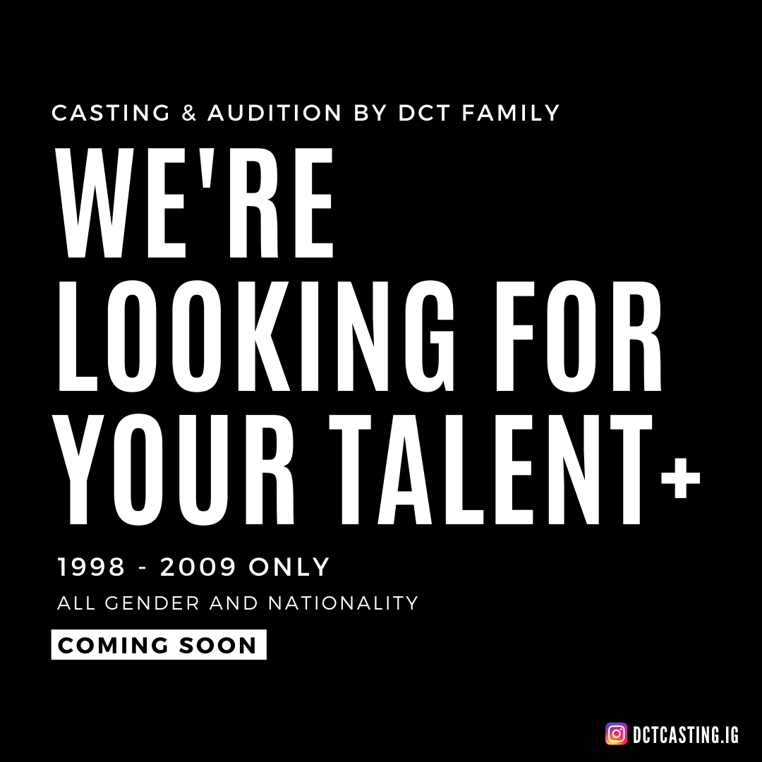 DCT_FAMILY's tweet photo. We're looking for your talent+
เตรียมตัวให้พร้อม...
เพื่อก้าวไปสู่การเป็นศิลปินในค่ายเพลงเกาหลียักษ์ใหญ่ชื่อดังระดับ TOP!
โปรดติดตามวิธีการสมัคร และรายละเอียดเต็มๆเร็วๆนี้
ผ่านทาง Instagram : dctcasting.ig

#dctfamily #dctcasting  #오디션 #Kpopaudition https://t.co/SrrV6WuRAk