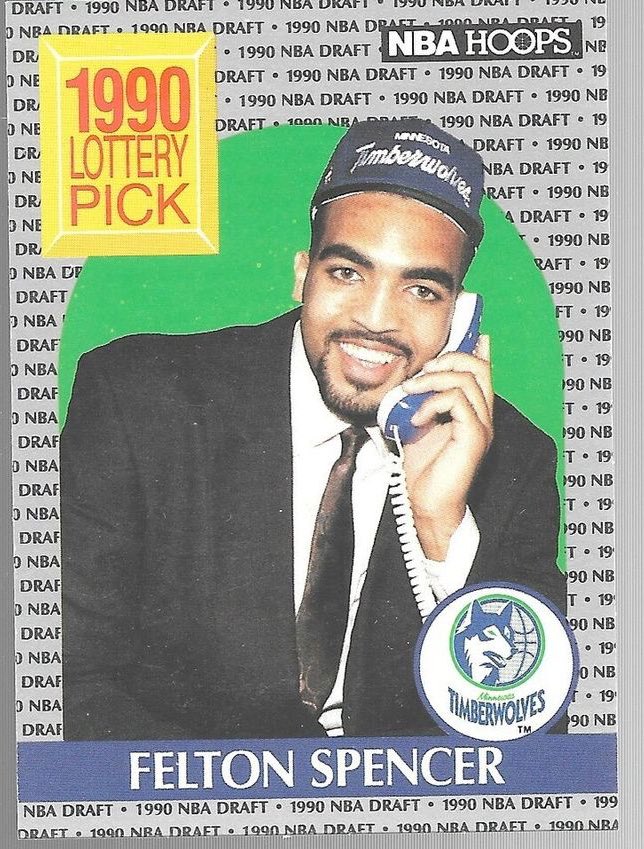 nba2lou's tweet photo. 💪 Felton Spencer appreciation tweet 

- Drafted by the Minnesota Timberwolves with No. 6 overall pick in round 1 of the 1990 NBA Draft
- All-Rookie Second Team 

We Got Next | https://t.co/5rYAfjTBPF 🏀 https://t.co/WRbu86Ecrq