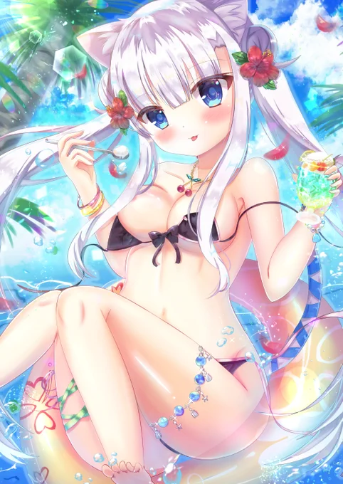 夏休みバカンス～!
#オリジナルイラスト 