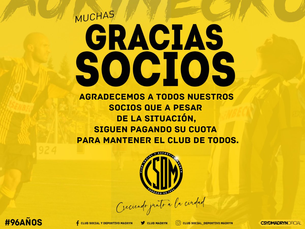 Club Social y Deportivo Madryn tweet media