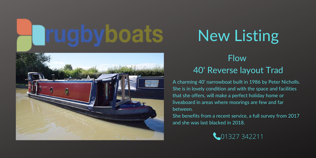 RugbyBoats's tweet photo. Another new listing available at 
https://t.co/i7dcKG8sbL
Boats are selling fast, so don't delay and get in touch if you're interested.
We would also love to hear from you if you're considering selling your boat.
#boatsforsale #sellaboat #canals #grandunioncanal #Saturday https://t.co/HU7k6eCnac