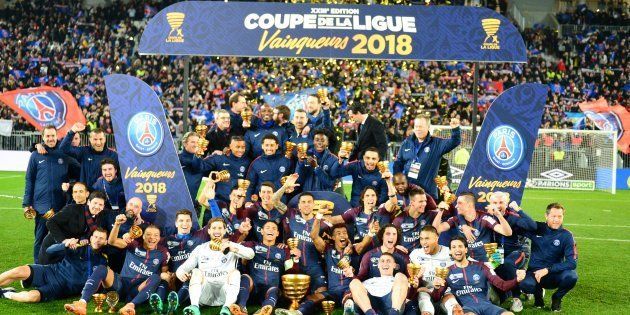 31 mars 2018 : après avoir sorti Strasbourg, Amiens et le Stade RennaisLe Paris Saint Germain remporte sa finale contre l'AS Monaco sur le score de 3-0 au Matmut Atlantique devant 41 248 personnes.8' - Cavani 21' - Di maria  85' - Cavani 