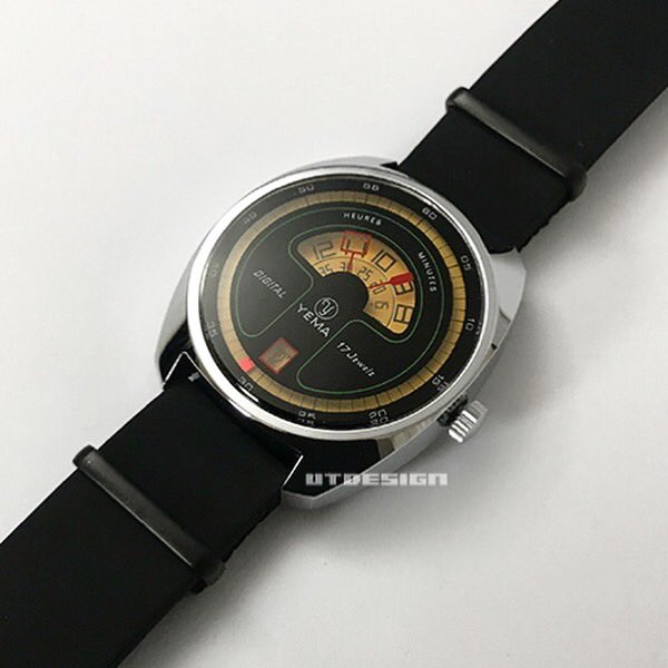 utdesign's tweet image. 裏蓋部のみNATOベルト化するパーツについてブログにアップしました。
utdesign.net/natoband/
#yema #jumphour #メカデジ  #腕時計