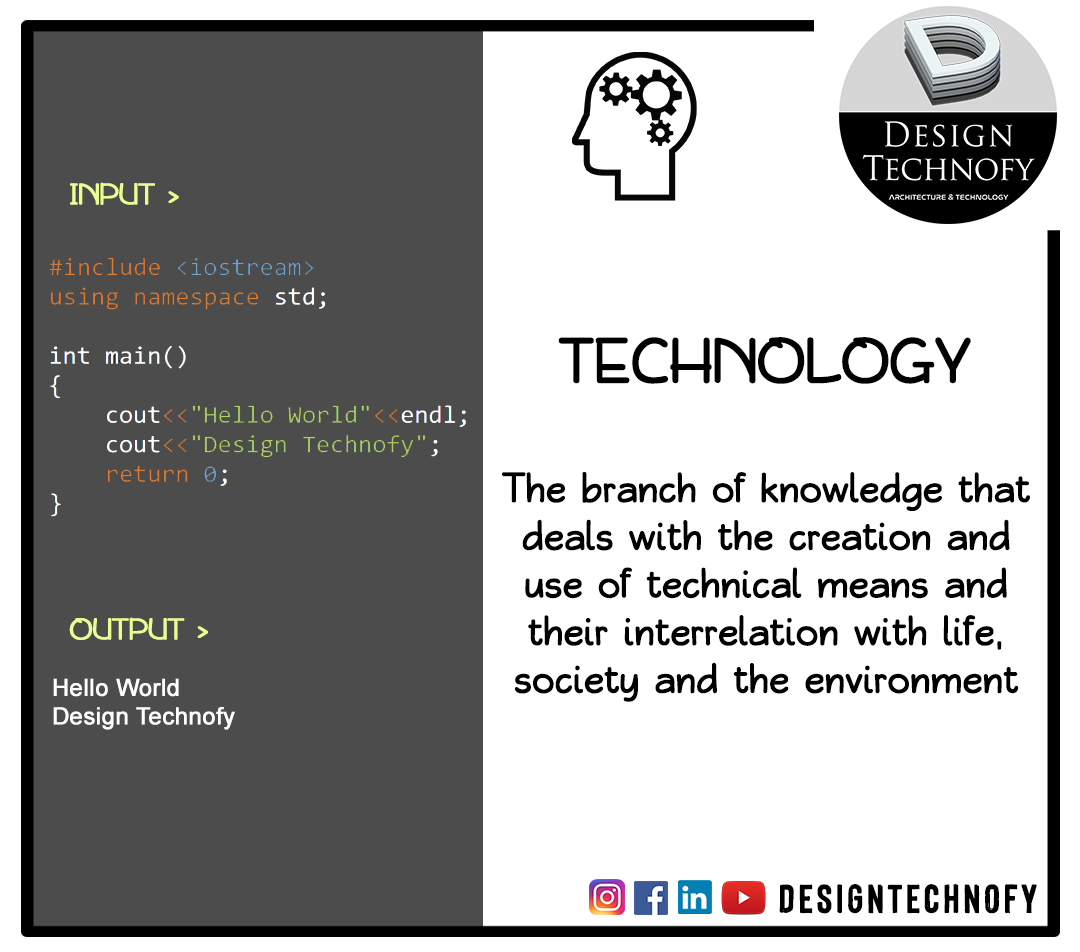 DesignTechnofy's tweet photo. What is Technology??
.
.
.
.
.
Tags:
#architecture #technology #arch #architecturaldiagram #lit #artandstyle #buildings #sustainablebuilding #sustainablearchitecture #contemporaryarchitecture #modernarchitechture #moderndesign #bim #gurugramarchitecture #gurgaon #designtechnofy https://t.co/6DCHuVCCSQ