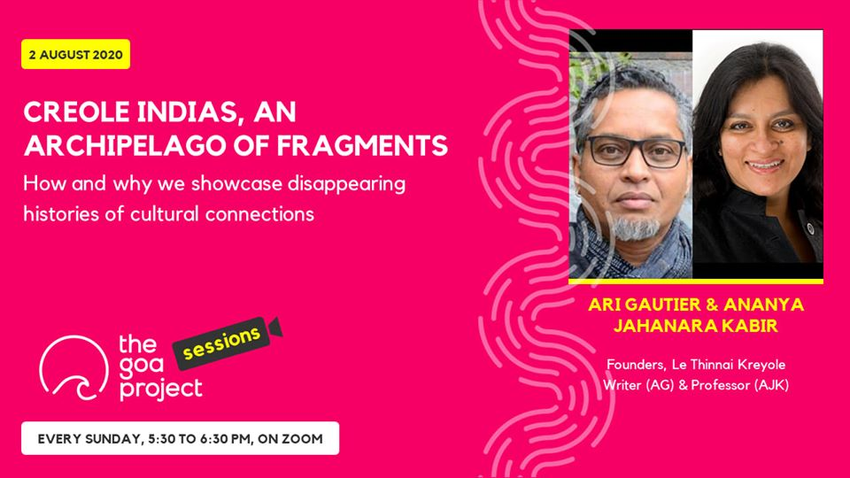 AriGautier's tweet photo. Ananya Jahanara Kabir and Ari Gautier, founder of Le thinnai kreyol will be presenting their project in The Goa Project tomorrow at 17h00 IST 
https://t.co/KtWQOmxcMO…/reg…/tJMrfuisqTMpHdfsrdBIR_X3KhIAVbny8GoJ… https://t.co/WKhU4jxo6P