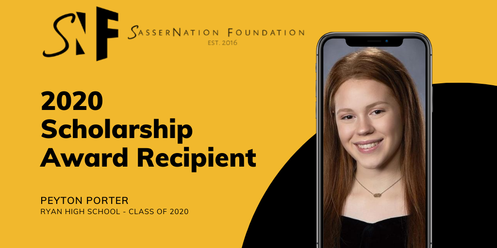 I'm very proud of <a href="/SasserNationFDN/">SasserNation</a> and it's ability to thrive during the hardest times! Mizzou Alum, <a href="/JerrellCJackson/">Jerrell Jackson</a> , &amp; <a href="/Megnew82/">Michael Egnew</a> (API) sponsored our first $1000 scholarship to a <a href="/dentonisd/">Denton ISD</a> graduate. Check her story here: sassernation.com/?p=594