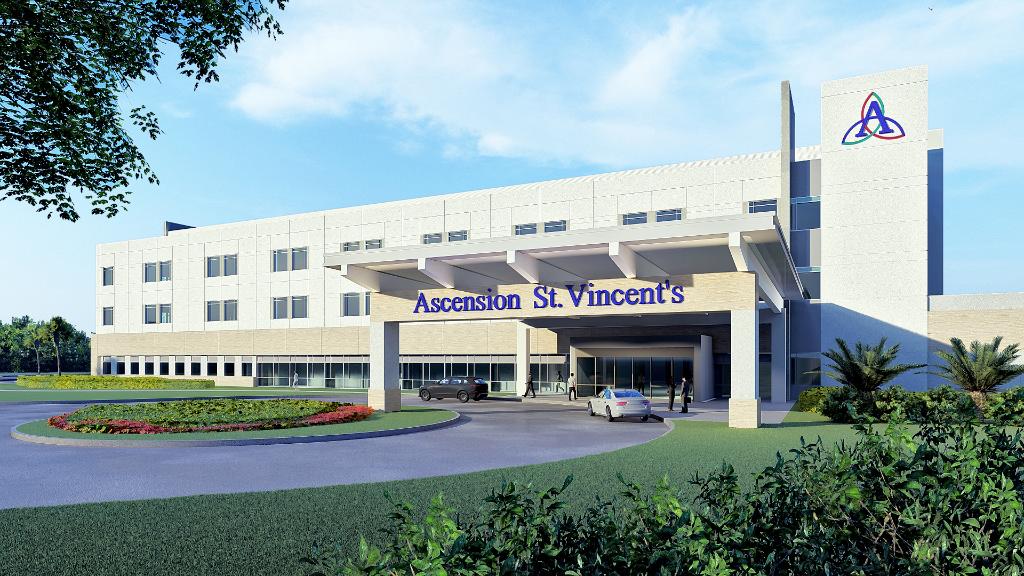 Ascensionorg's tweet photo. Ascension St. Vincent’s in Jacksonville, Fl, will build a $115 million, 150,000-square-foot hospital in a development known as Fountains St. Johns. Construction is expected to begin this fall, and the hospital is expected to be completed in 2022. https://t.co/y4SlKYlSan