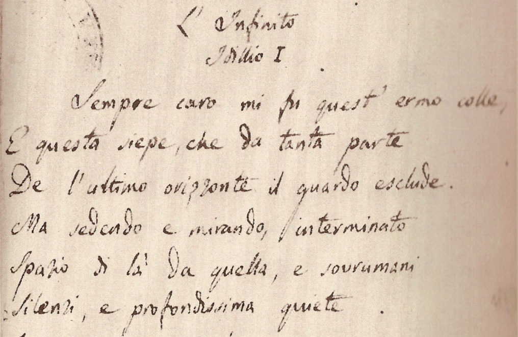 His "Thoughts" were unfinished when he died, they were a pretty disorganized manuscript, and several (different) different editions exist, although the main one (this) is the one compiled by his friend Ranieri, who seems to have been for Leopardi what Max Brod was to Kafka.2/n – bei  Park Hotel San Michele