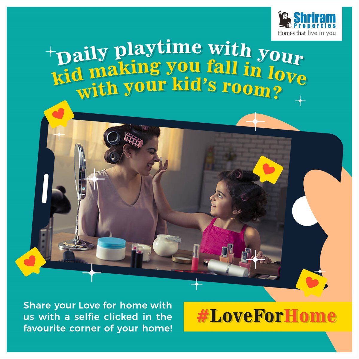 shriramprops's tweet photo. #ContestAlert #LoveForHome #selfieathome
Share your LOVE FOR HOME with us with a *SELFIE* clicked in the favorite corner of your #home & get a chance to win free vouchers. Share the pic with #LoveForHome. Don’t forget to follow our page @shriramprops to stand a chance to win https://t.co/wW3wF2yb1c