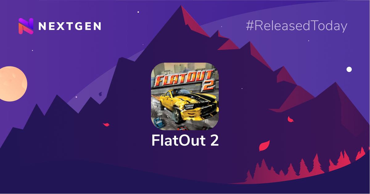 thenextgenstore's tweet photo. Brilliant sound soundtrack, fused with dozens of loved-by-everyone rag doll mini-games and fancy destroy-them-all environment… You got it right, FlatOut 2! This definitive demolition derby experience was released 14 (already?!) years ago on PC. https://t.co/QzuAIozKyx