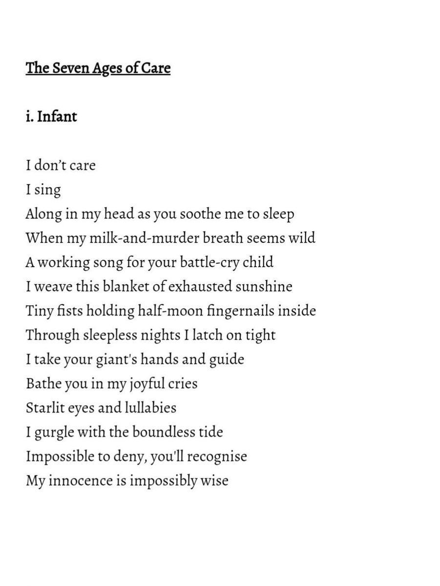 TheHeartofGlass's tweet photo. Introducing 'The Seven Ages of Care' by @Imaginarium__UK with help from the community of Knowsley - we've given you a sneak peak below but head to our website for the whole 7 stanzas! #CareCompendium #poetrylovers #Shakespeare https://t.co/dDlHHNqRhQ https://t.co/BAkFEpZUJr